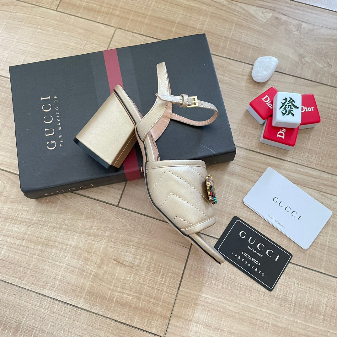 G 23 New Chunky Heel Sandals