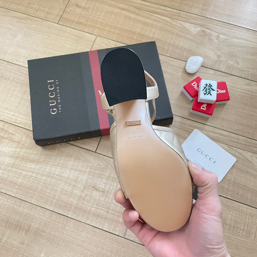 G 23 New Chunky Heel Sandals