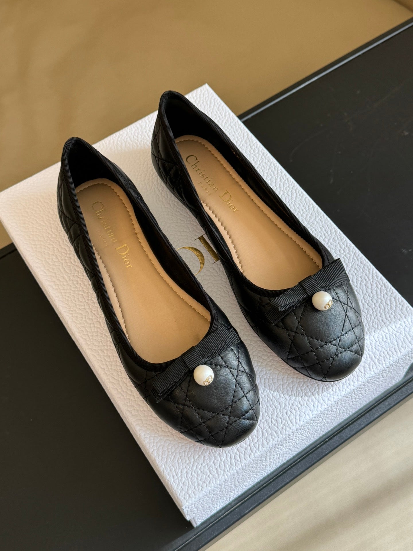 DI* 24 new products pearl bow ballet shoes1:1VIP