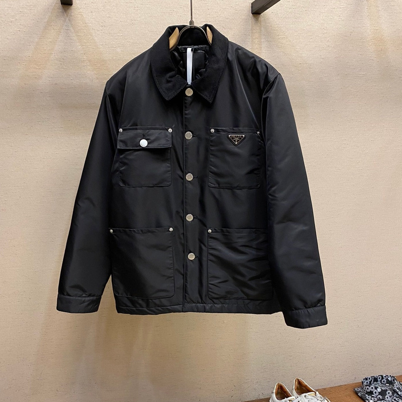 PRA* 23 autumn and winter cotton lapel business jacket