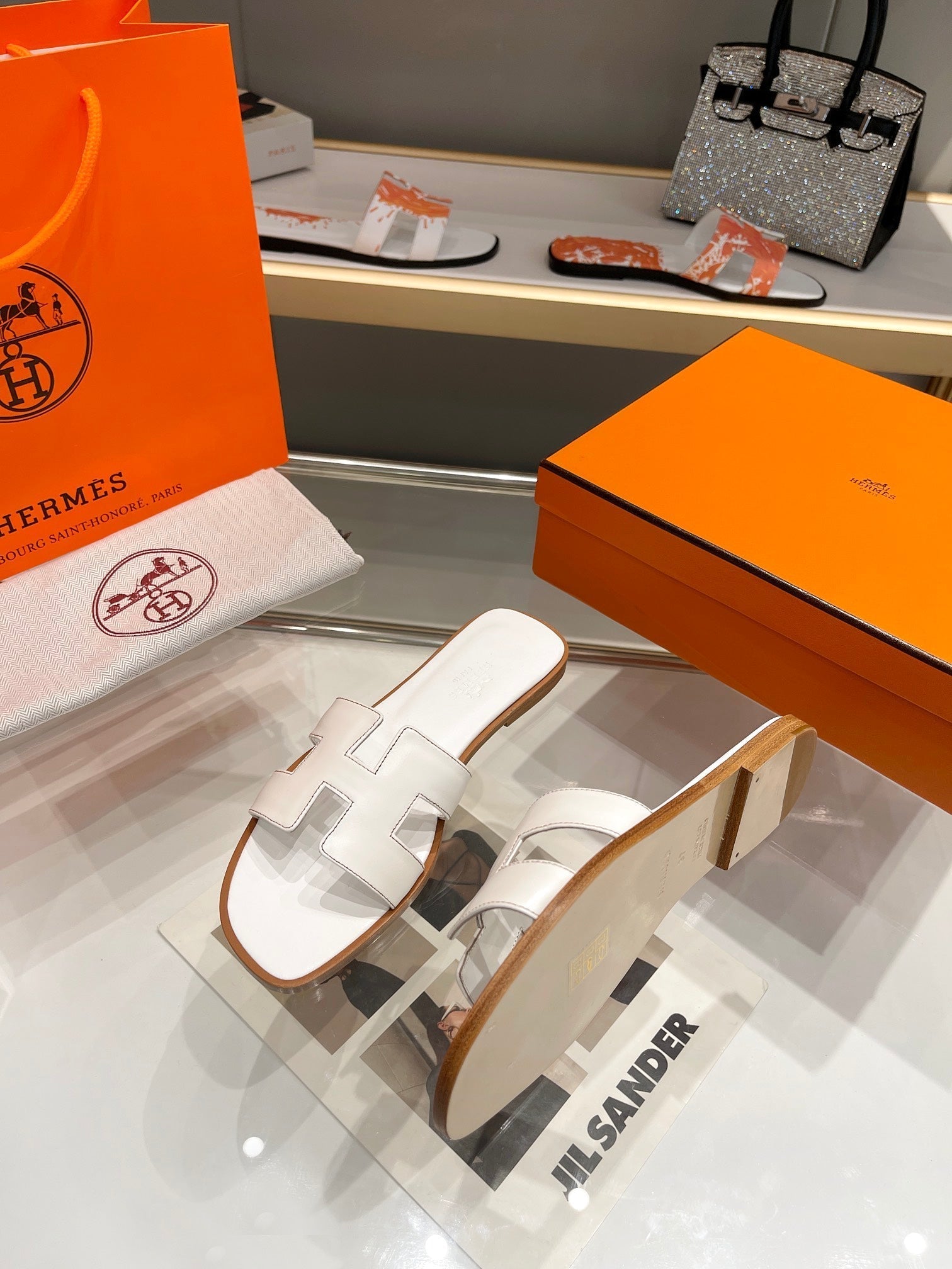 Hermè* new 1:1 vip slippers