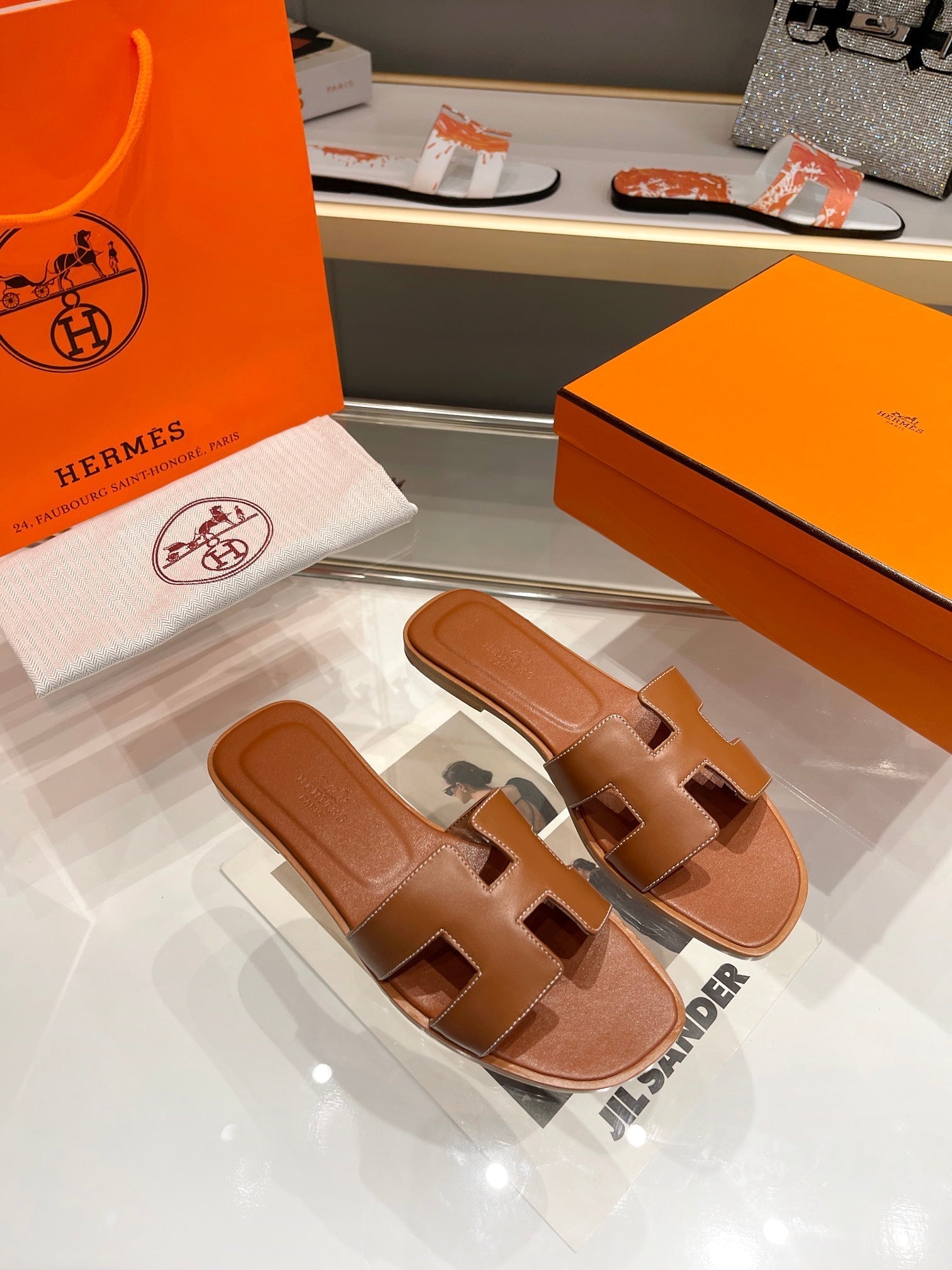 Hermè* new 1:1 vip slippers