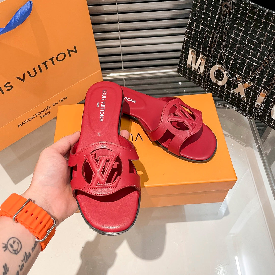 LOU* new hollow slippers