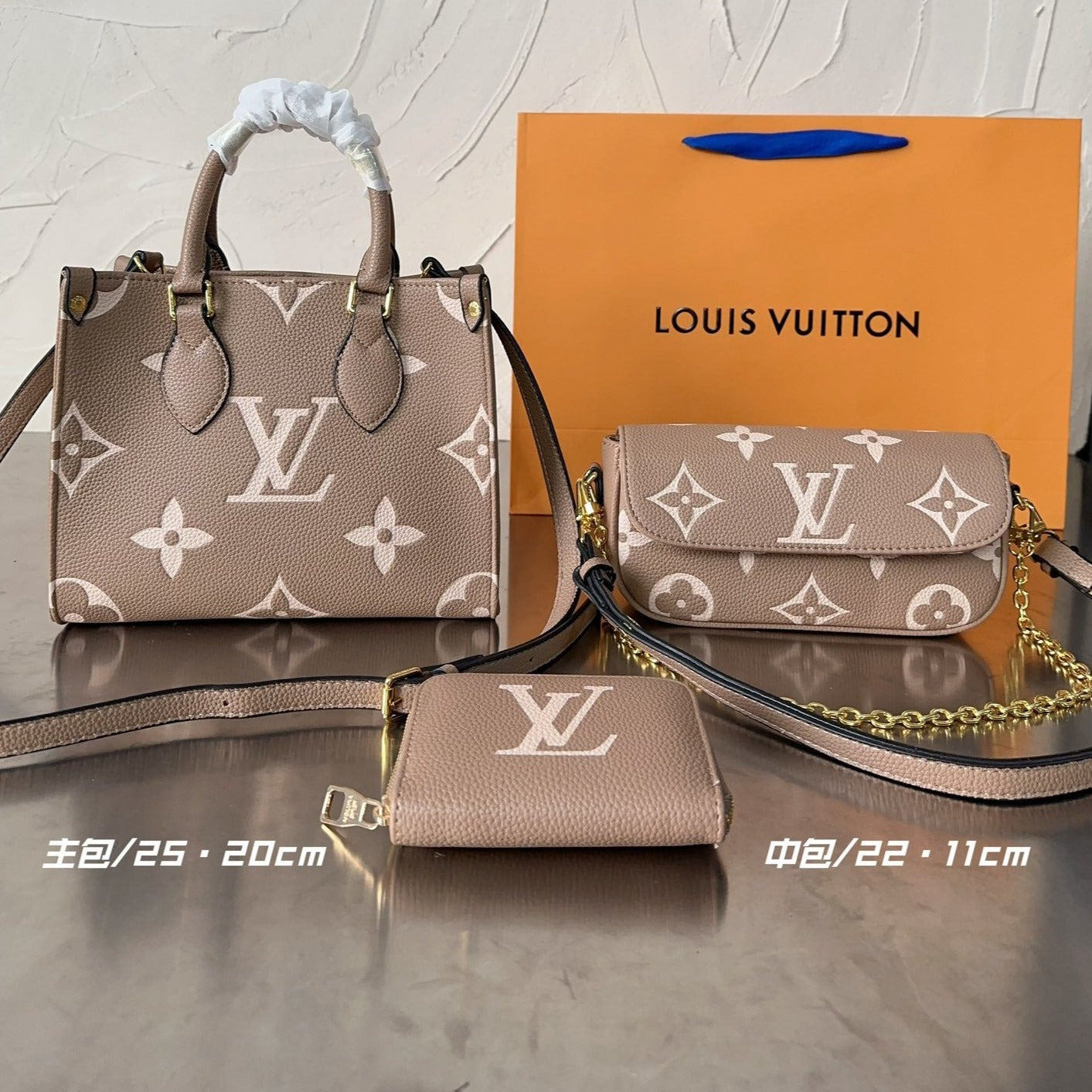 LOU* Tote bag combo bag 3-in-1 (limited time discount)