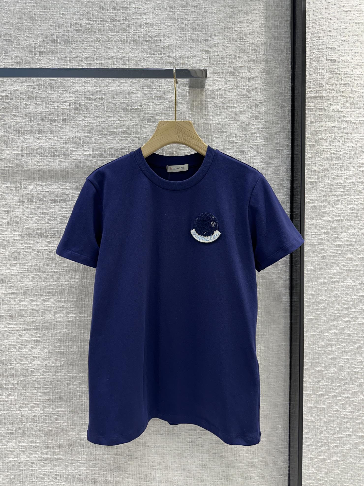 MONCLE* 24 new embroidered short-sleeved T-shirt 1:1 VIP