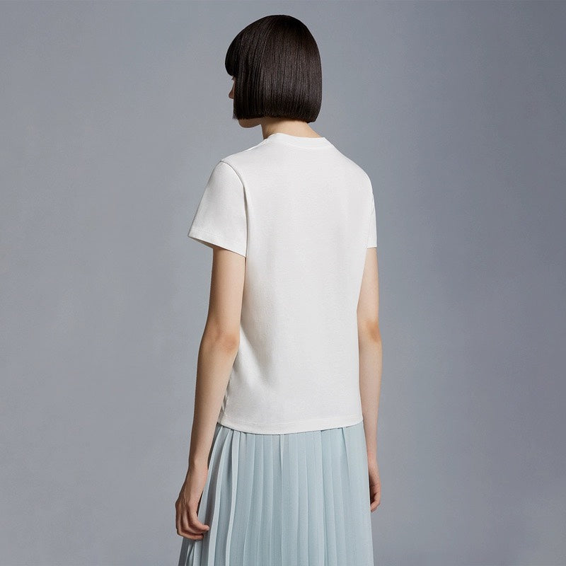 MONCLE* 24 new embroidered short-sleeved T-shirt 1:1 VIP