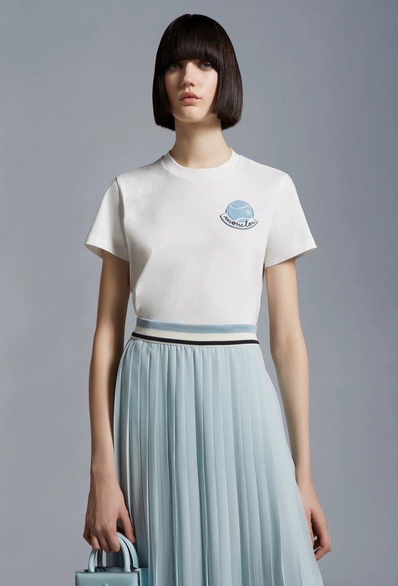 MONCLE* 24 new embroidered short-sleeved T-shirt 1:1 VIP