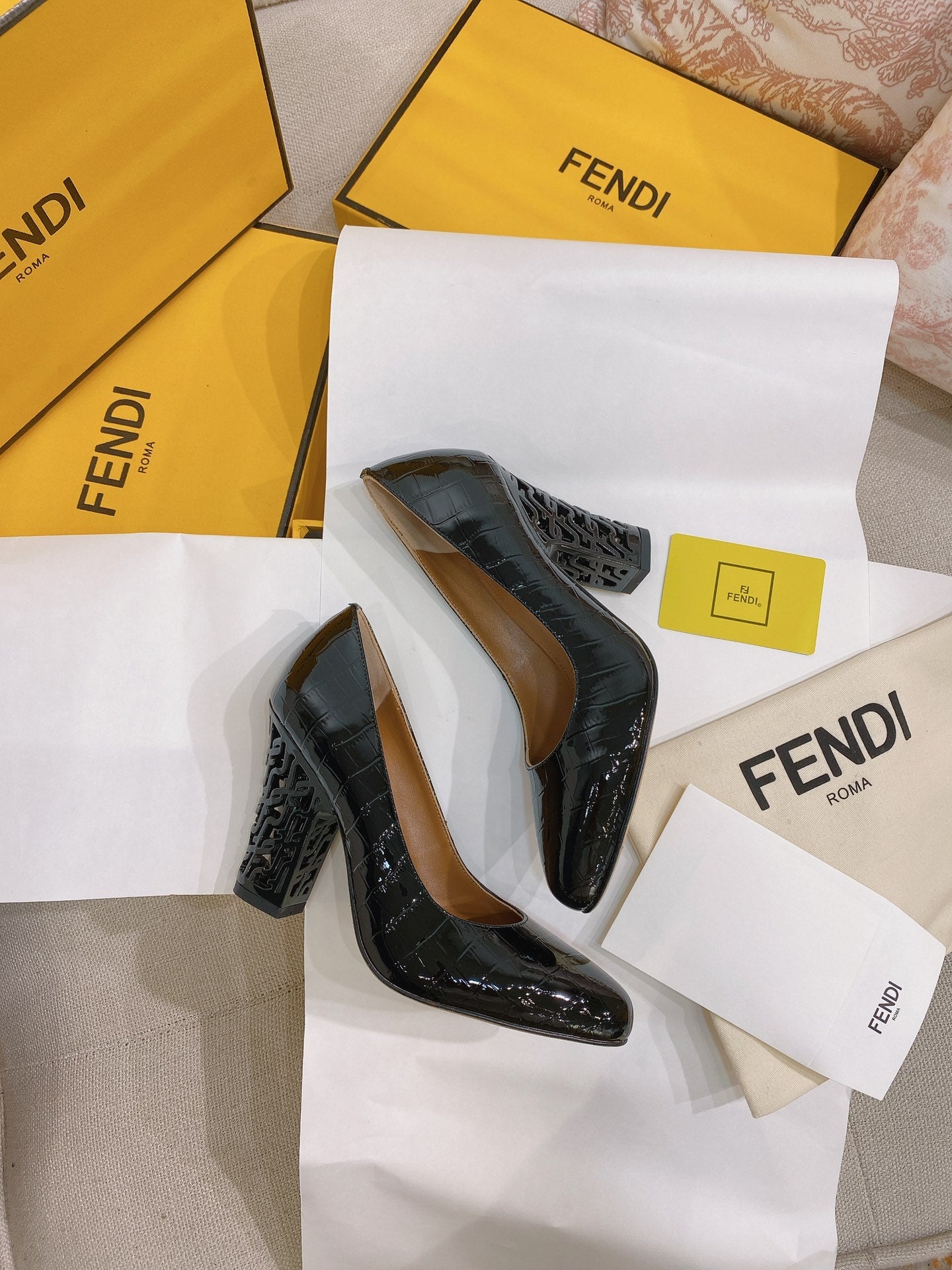 Fen* 24 new products REFLECTIONS high heels 1:1 VIP