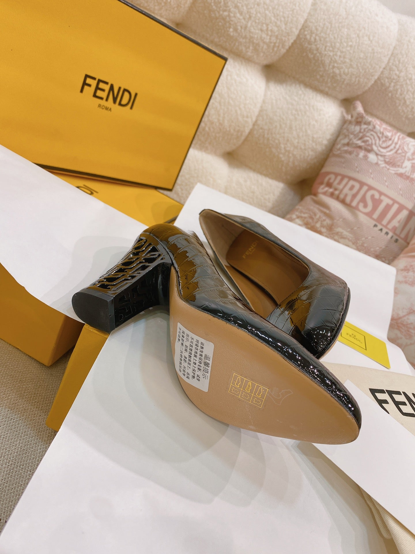 Fen* 24 new products REFLECTIONS high heels 1:1 VIP