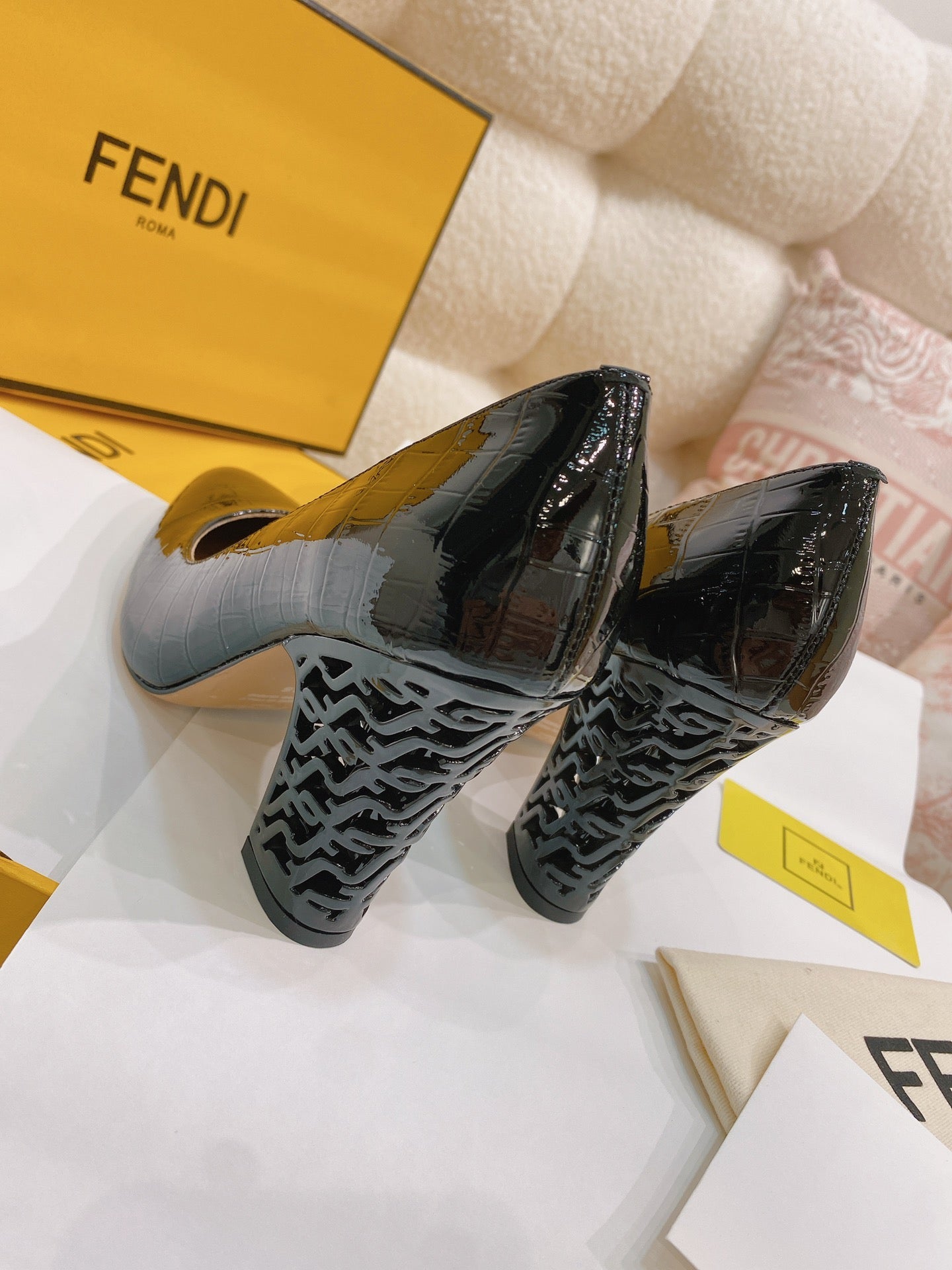 Fen* 24 new products REFLECTIONS high heels 1:1 VIP
