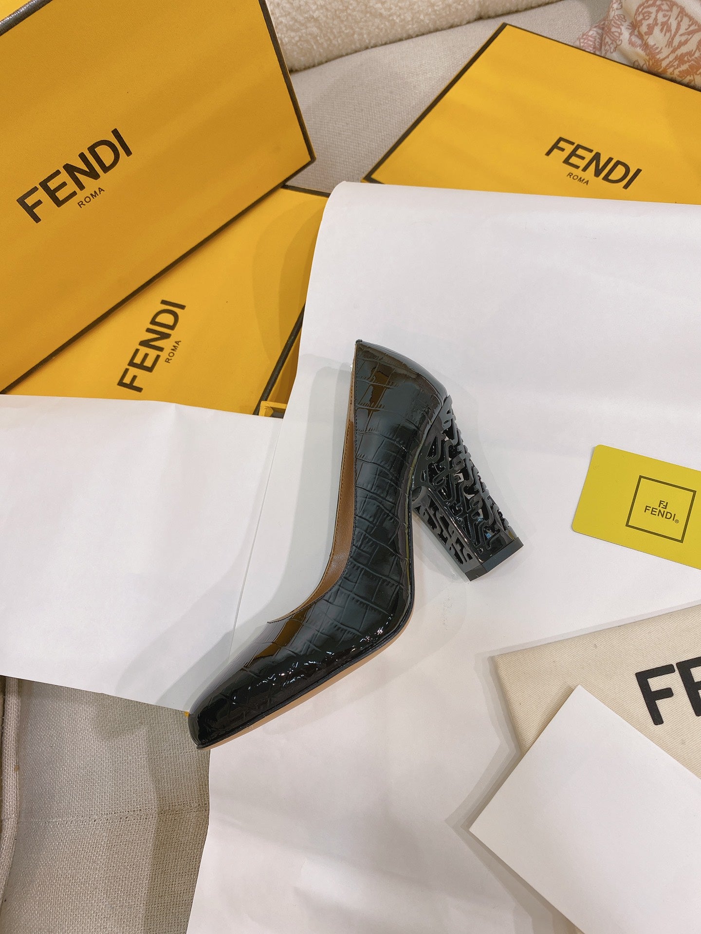 Fen* 24 new products REFLECTIONS high heels 1:1 VIP