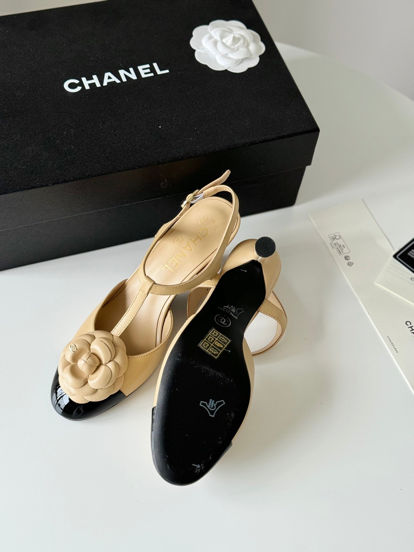 CHANE* 24 new camellia high heels 1:1 VIP