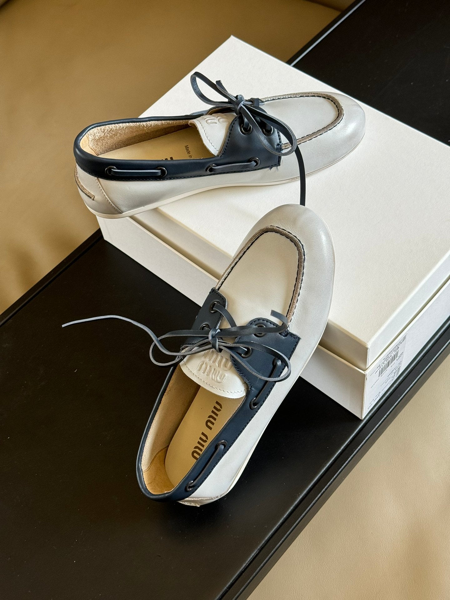 MIU* 24 new leather shoes 1:1 VIP