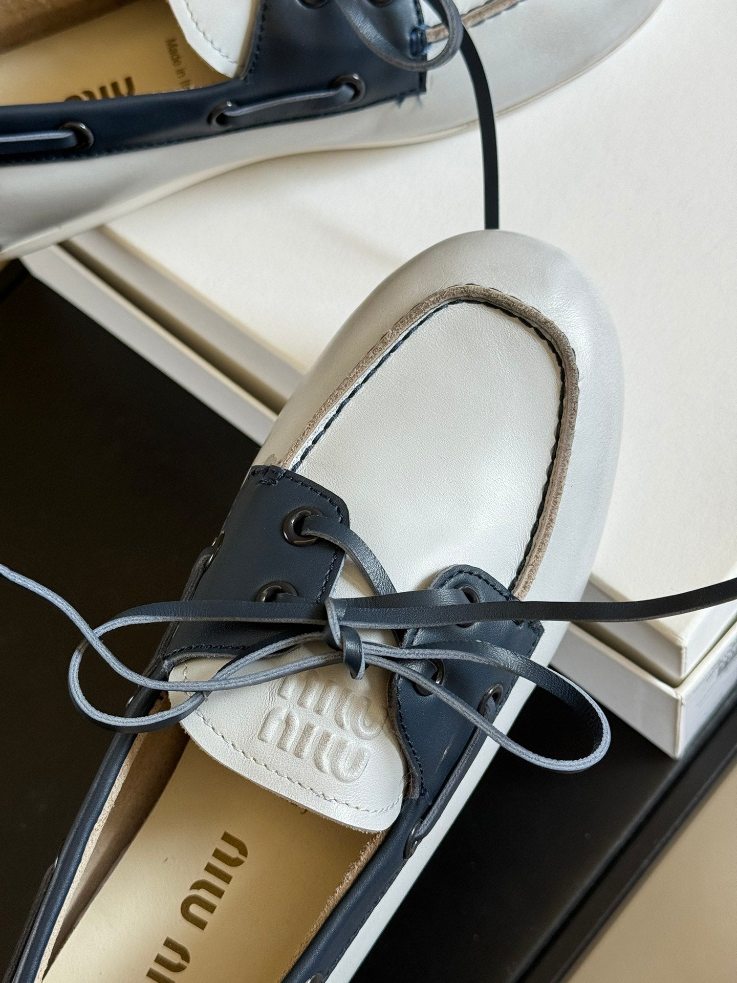 MIU* 24 new leather shoes 1:1 VIP