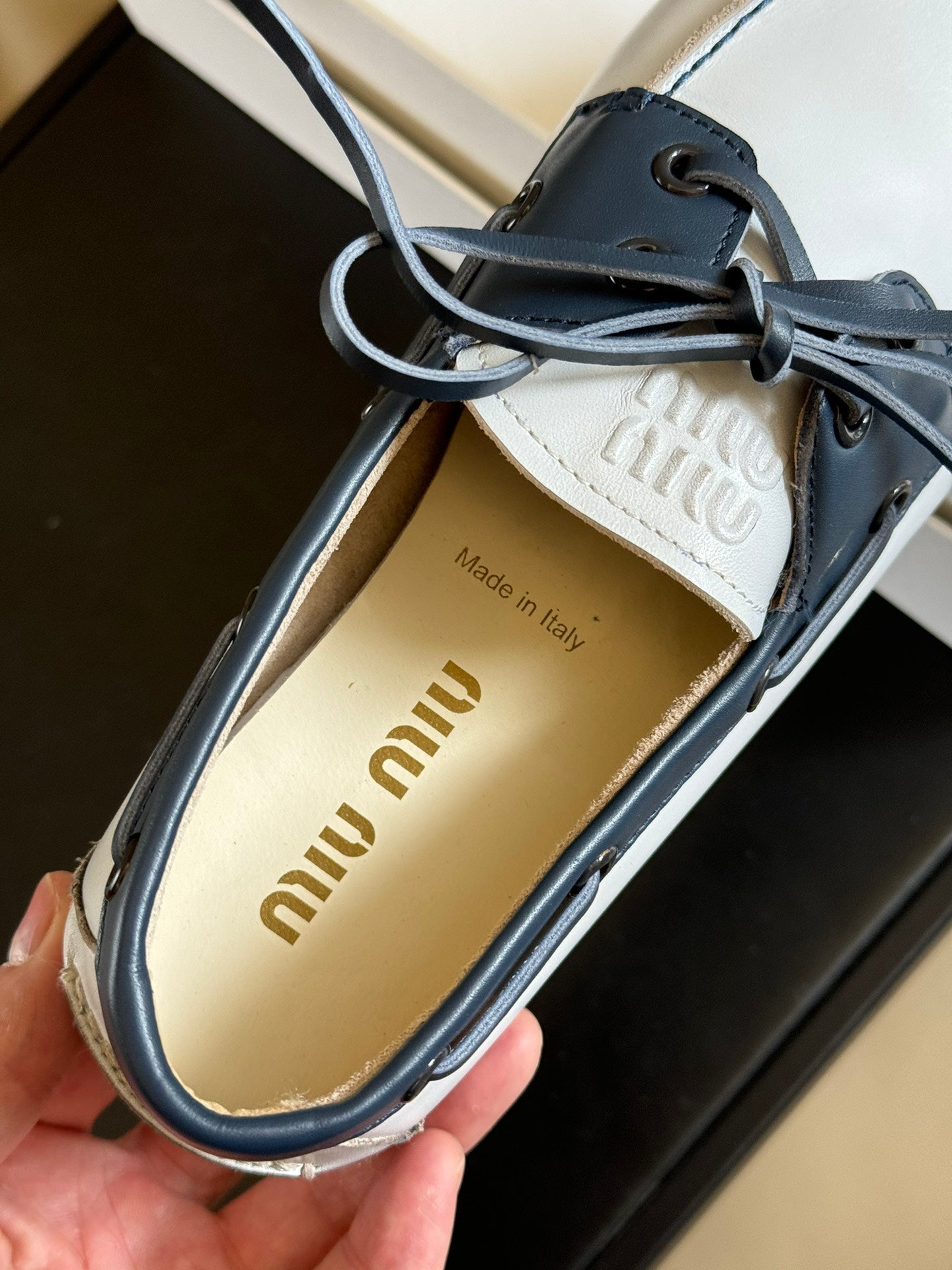 MIU* 24 new leather shoes 1:1 VIP