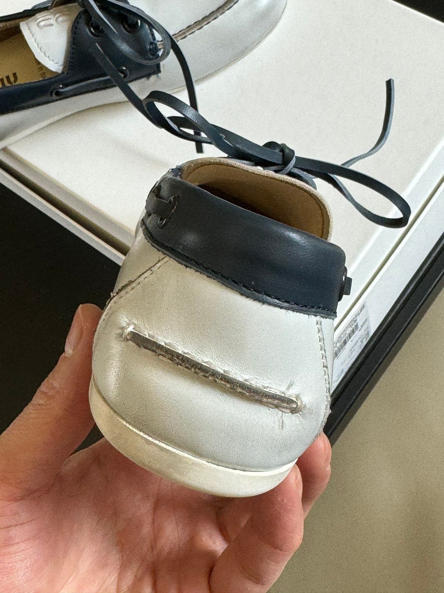 MIU* 24 new leather shoes 1:1 VIP