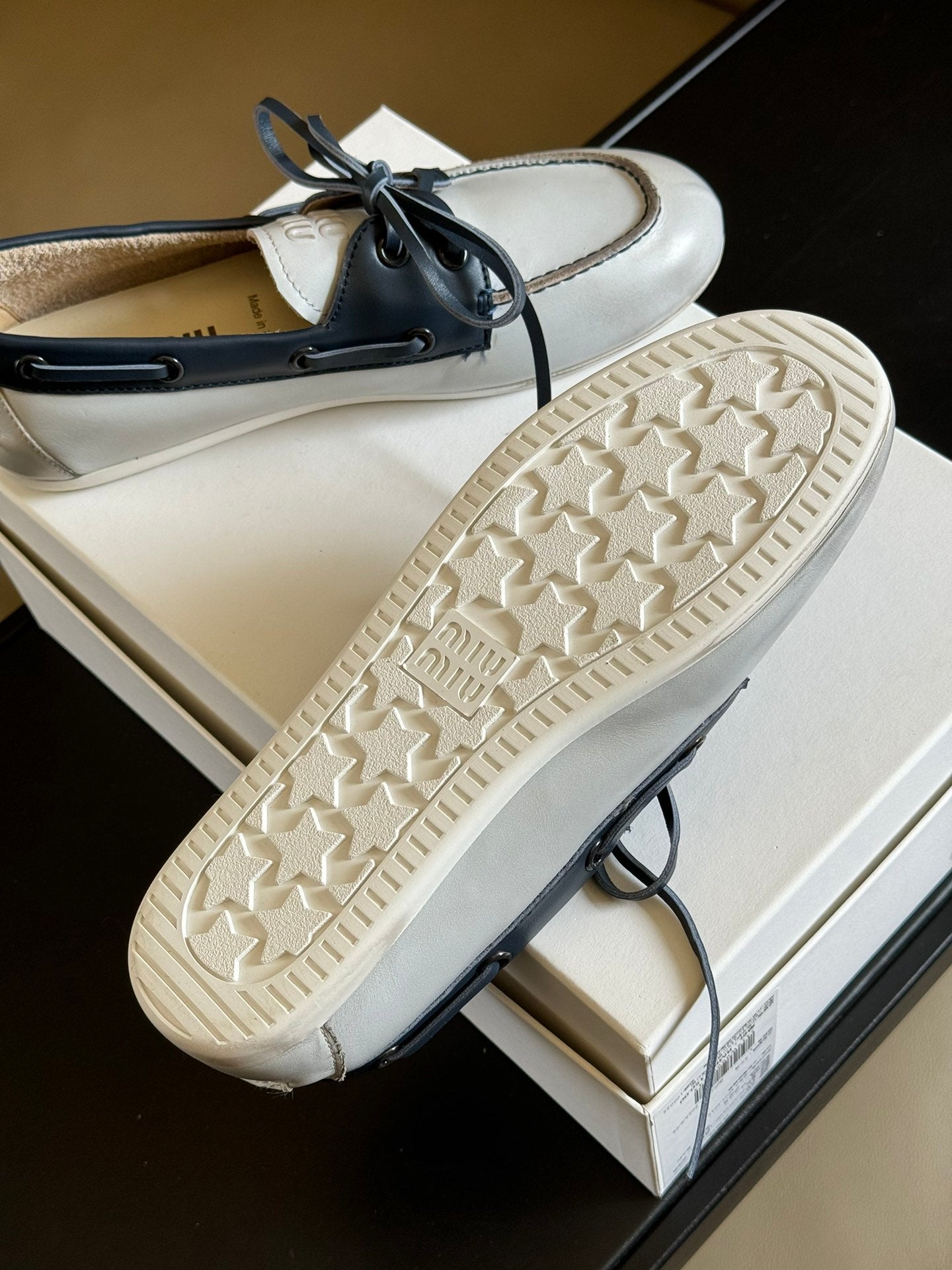 MIU* 24 new leather shoes 1:1 VIP