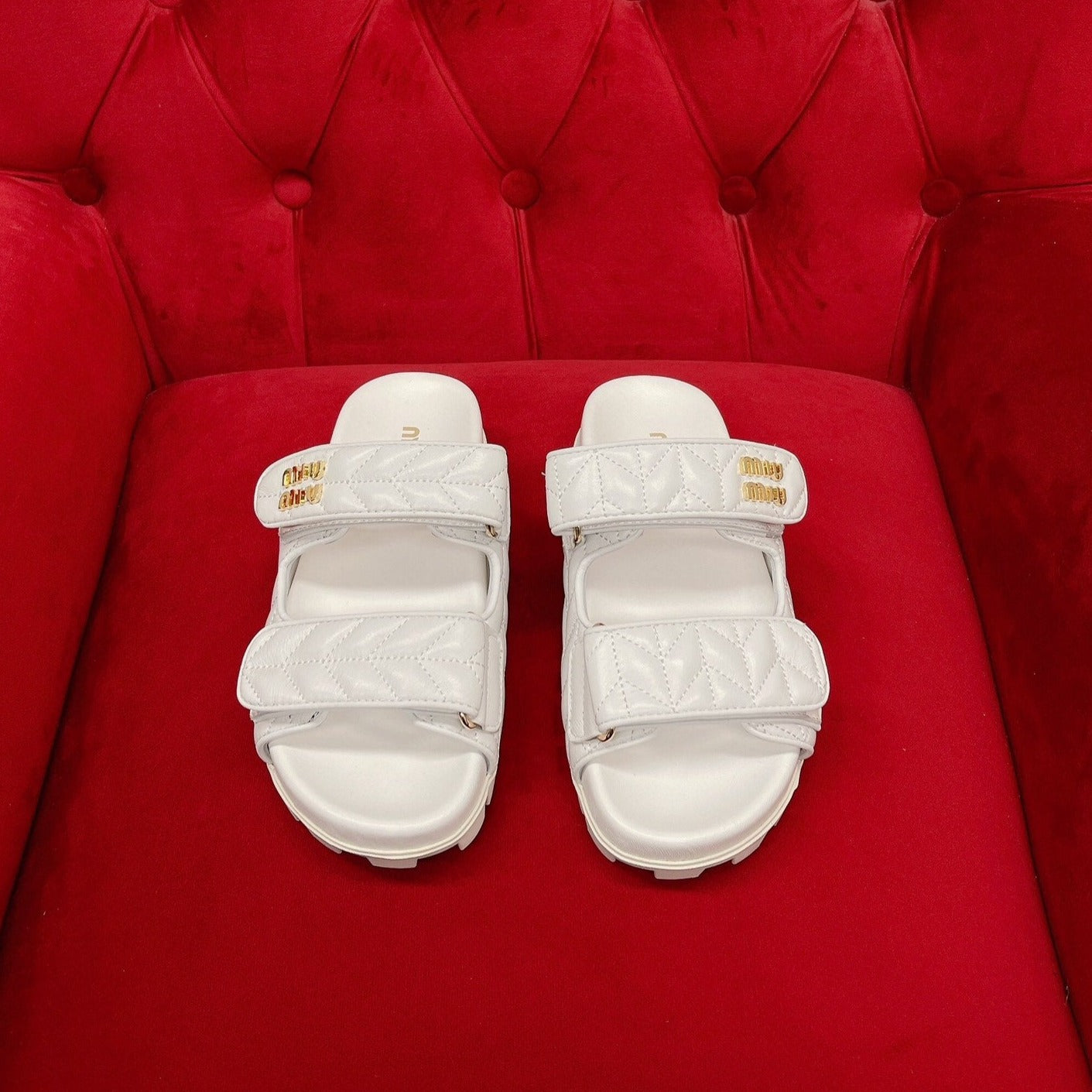 MIU* 24 New Velcro Slippers 1:1 VIP