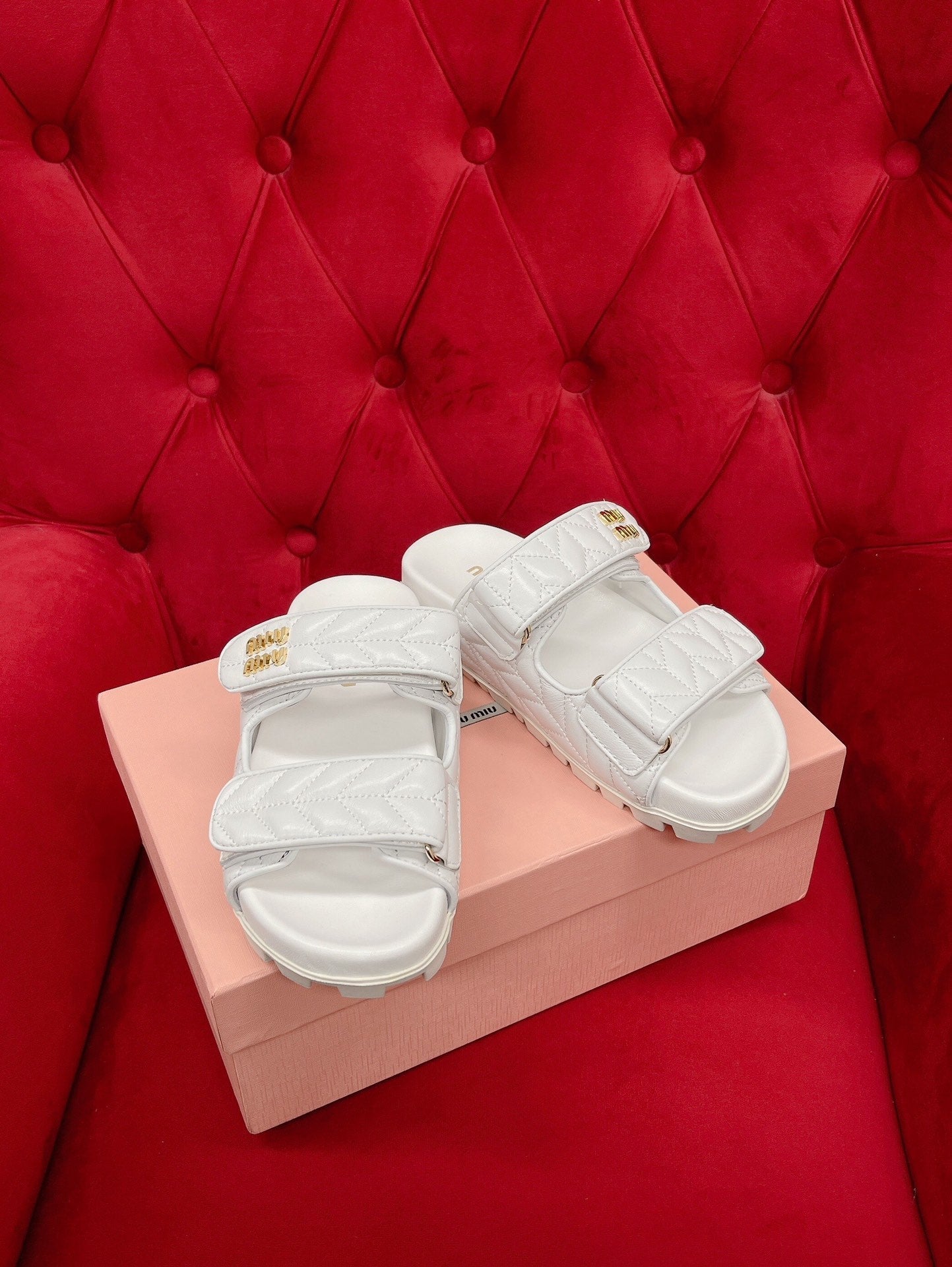 MIU* 24 New Velcro Slippers 1:1 VIP