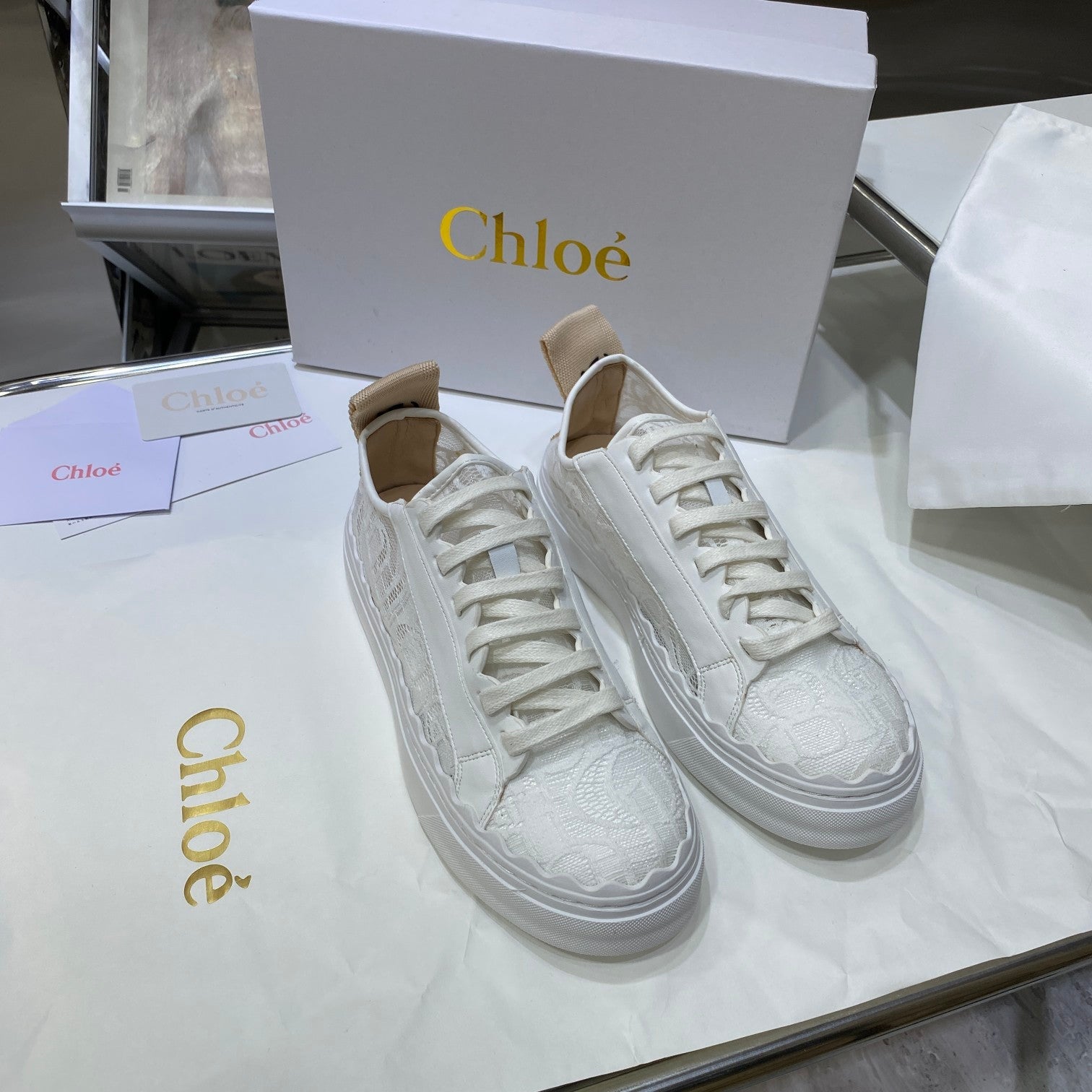 CHIO* classic white shoes
