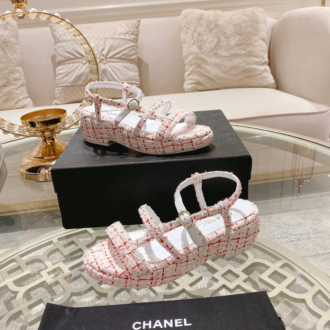 CHAN* 24 new summer high heel sandals 1:1 VIP