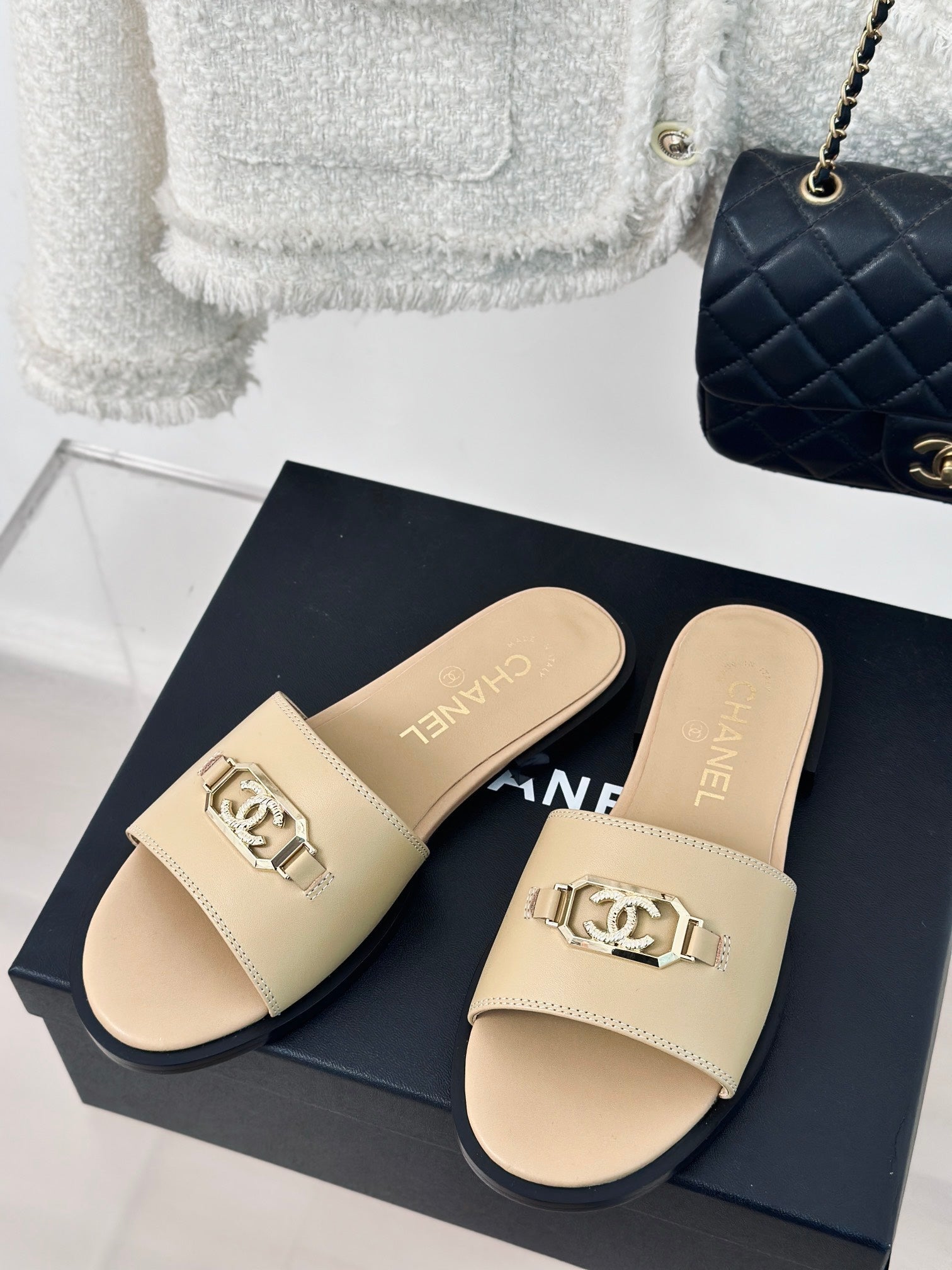 CHA* 24 new slippers 1:1 VIP