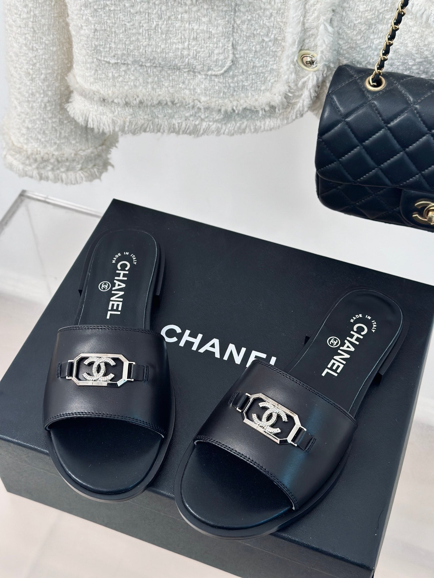 CHA* 24 new slippers 1:1 VIP