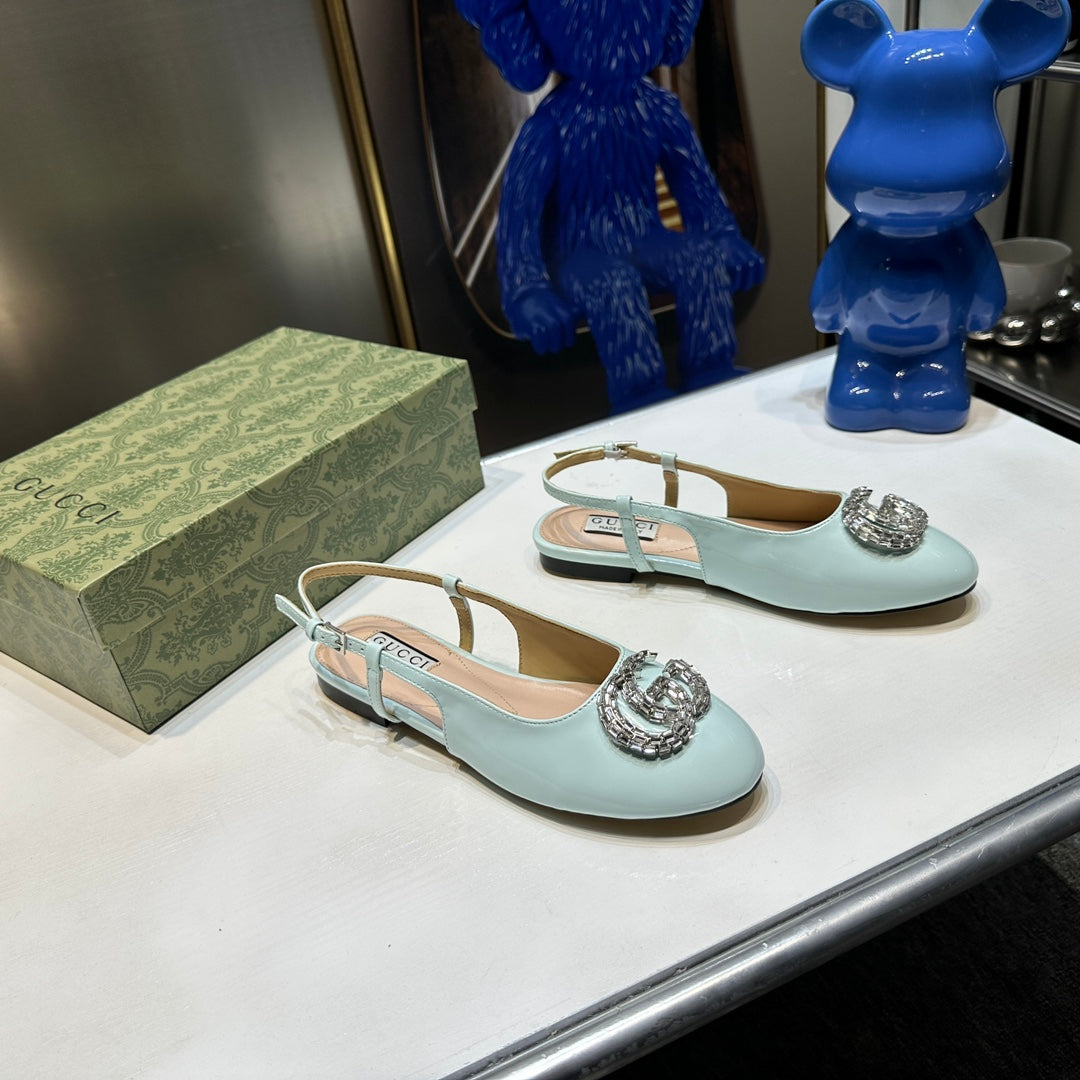 GUC* 24 new products rhinestone ballet shoes