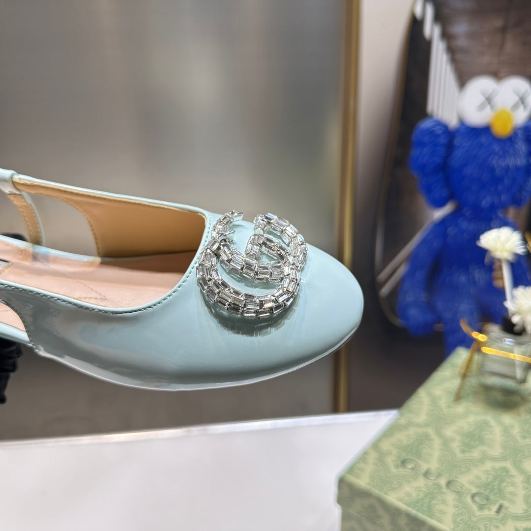 GUC* 24 new products rhinestone ballet shoes