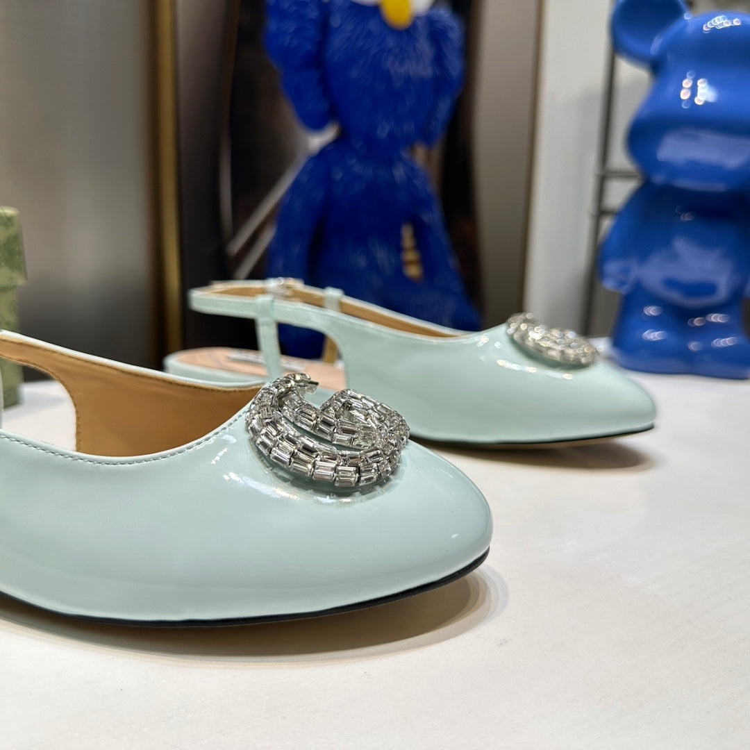 GUC* 24 new products rhinestone ballet shoes