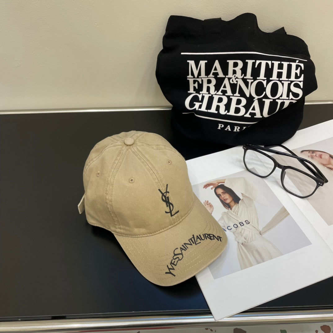 YSL* 24 new baseball cap