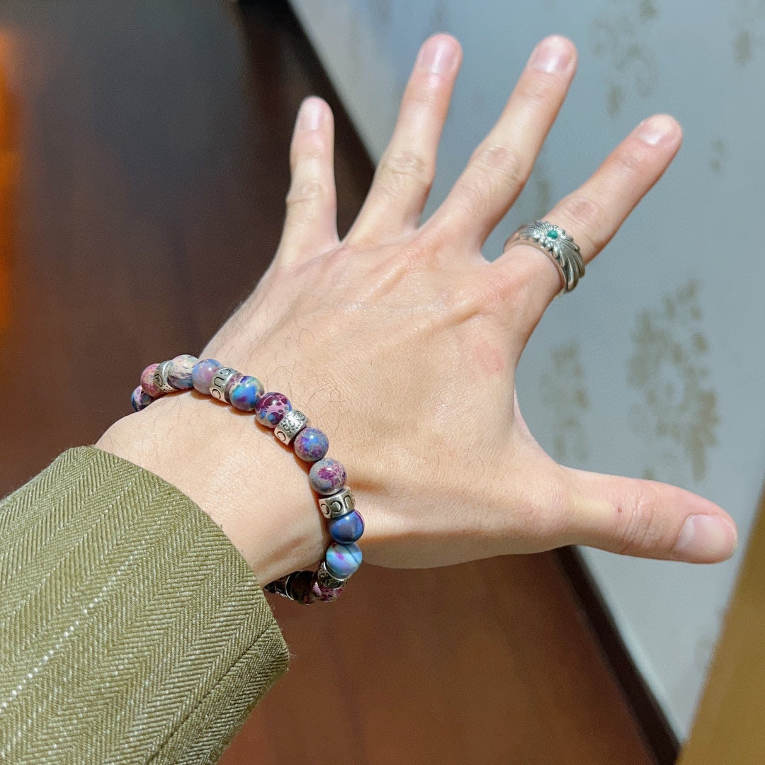 Guc* 24 new crystal stone bracelet