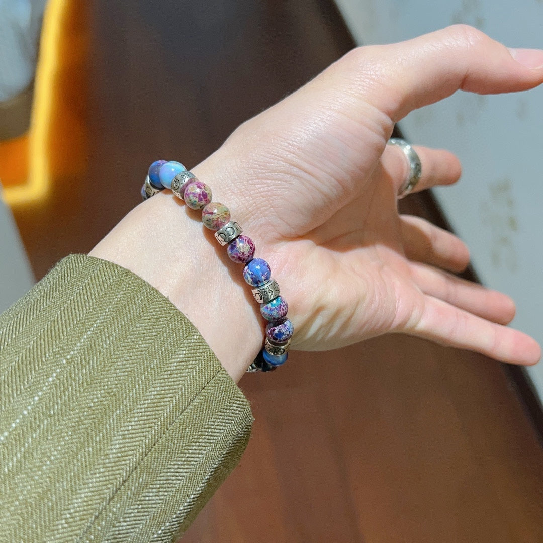 Guc* 24 new crystal stone bracelet