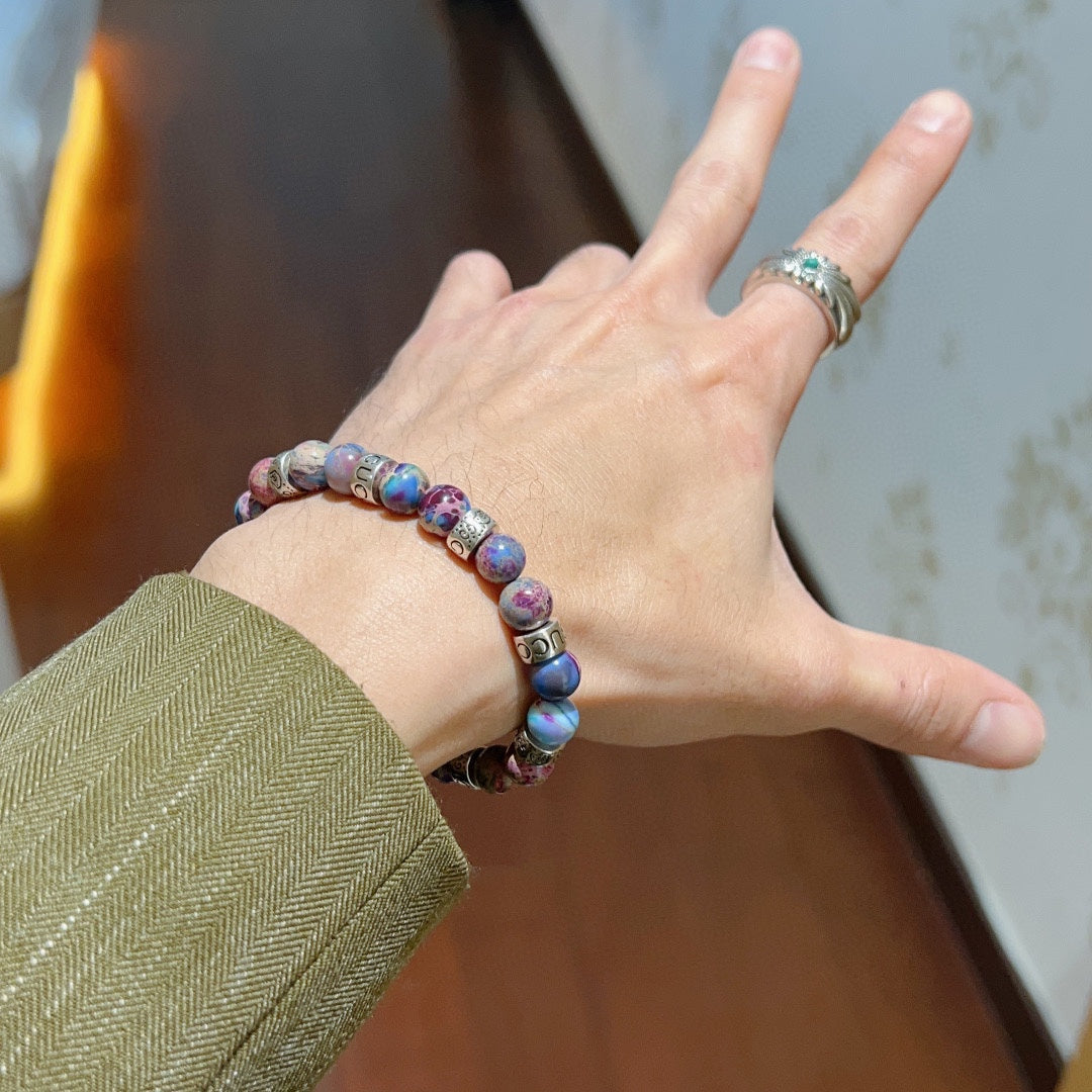 Guc* 24 new crystal stone bracelet