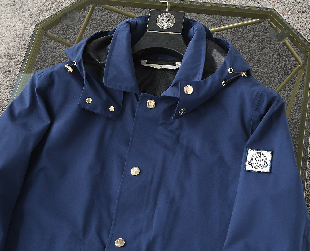 MON*CLER 24 new long windbreaker jacket