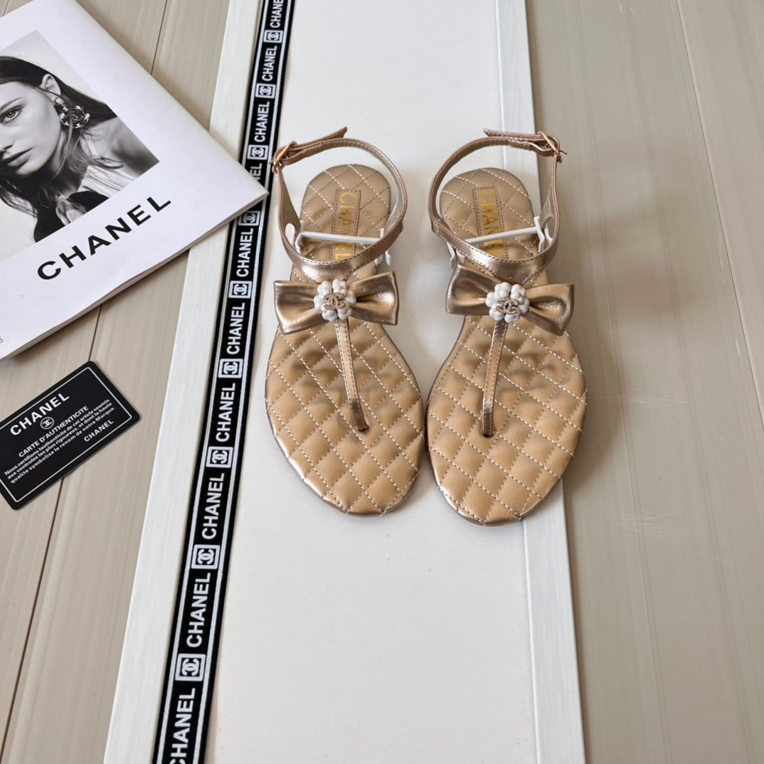 CHAN* 24 new bow sandals