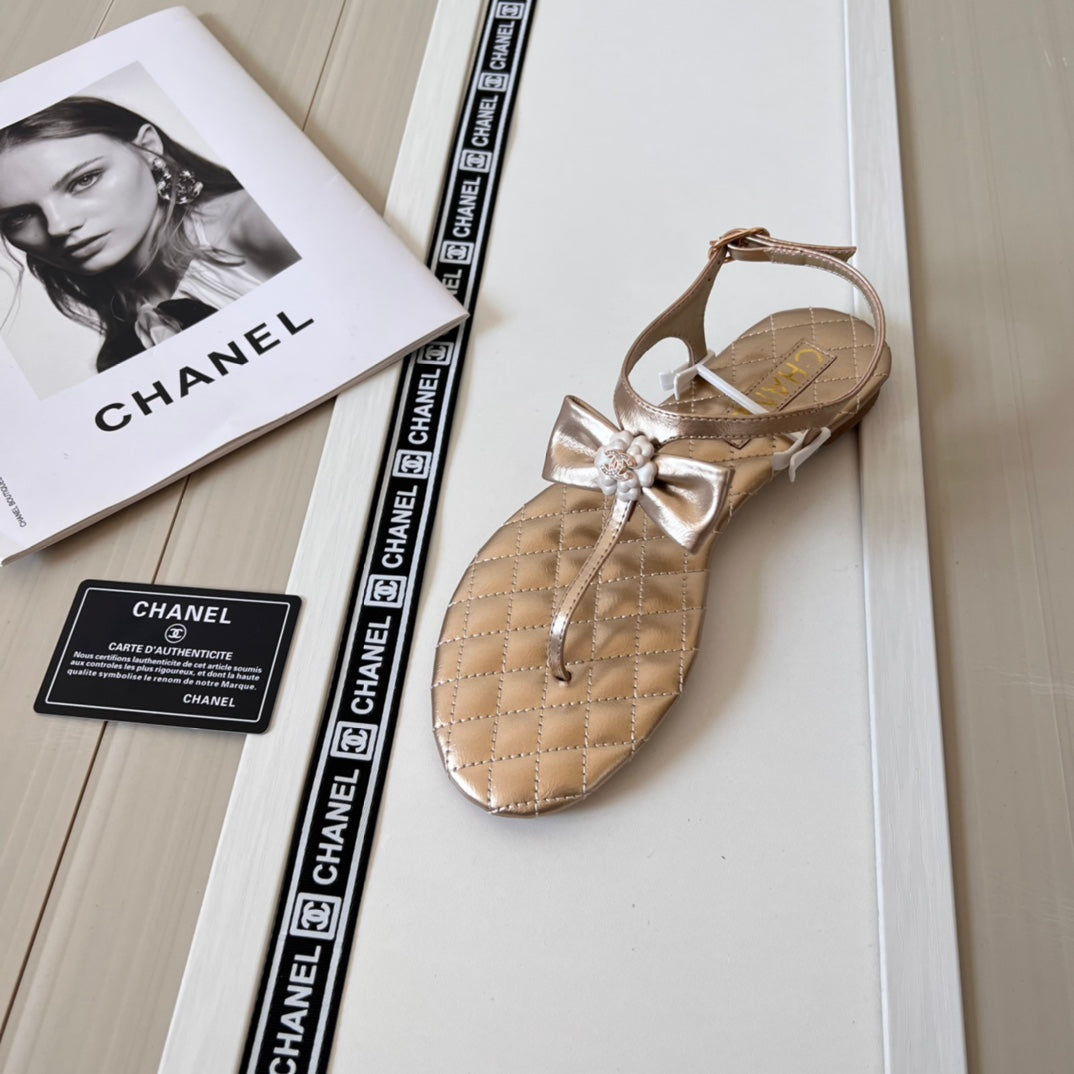 CHAN* 24 new bow sandals