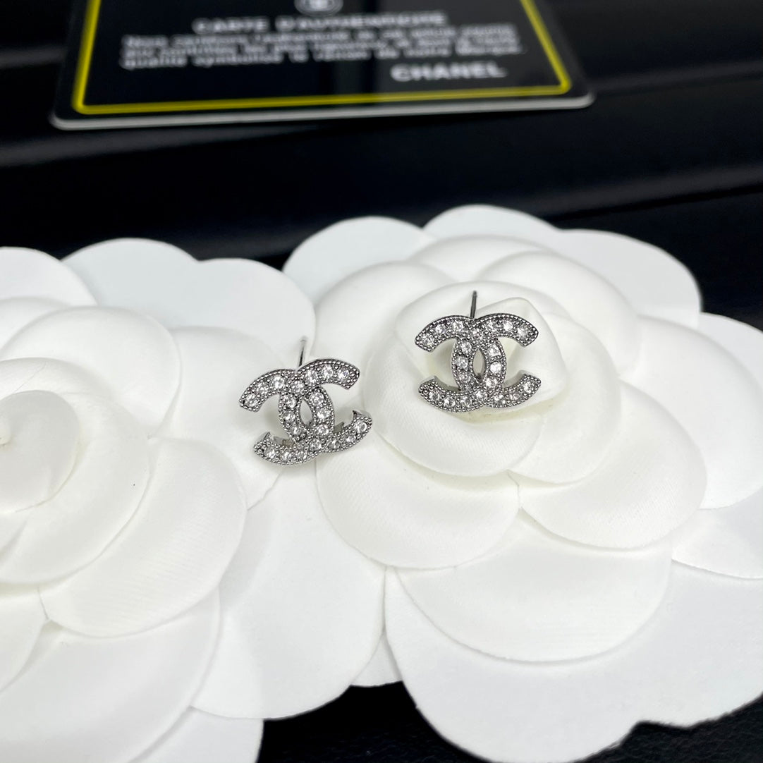 CHAN* full diamond earrings