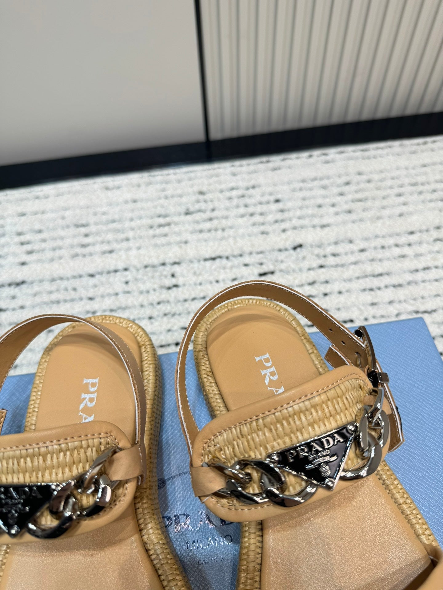 PRA* 24 new woven shoes and slippers 1:1 VIP