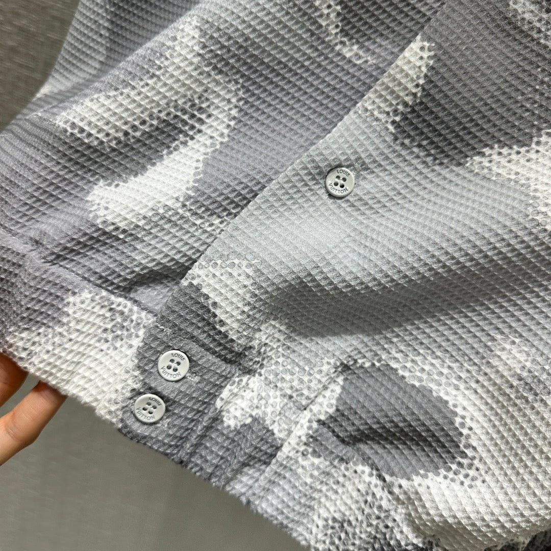 LOUIS* 24 new campfire series printed short-sleeved shirt