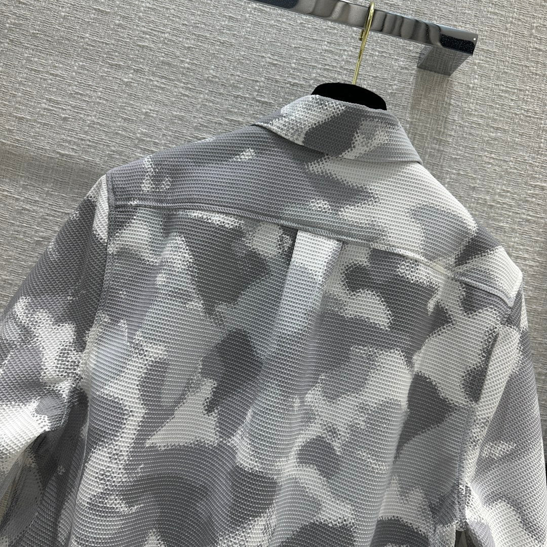 LOUIS* 24 new campfire series printed short-sleeved shirt