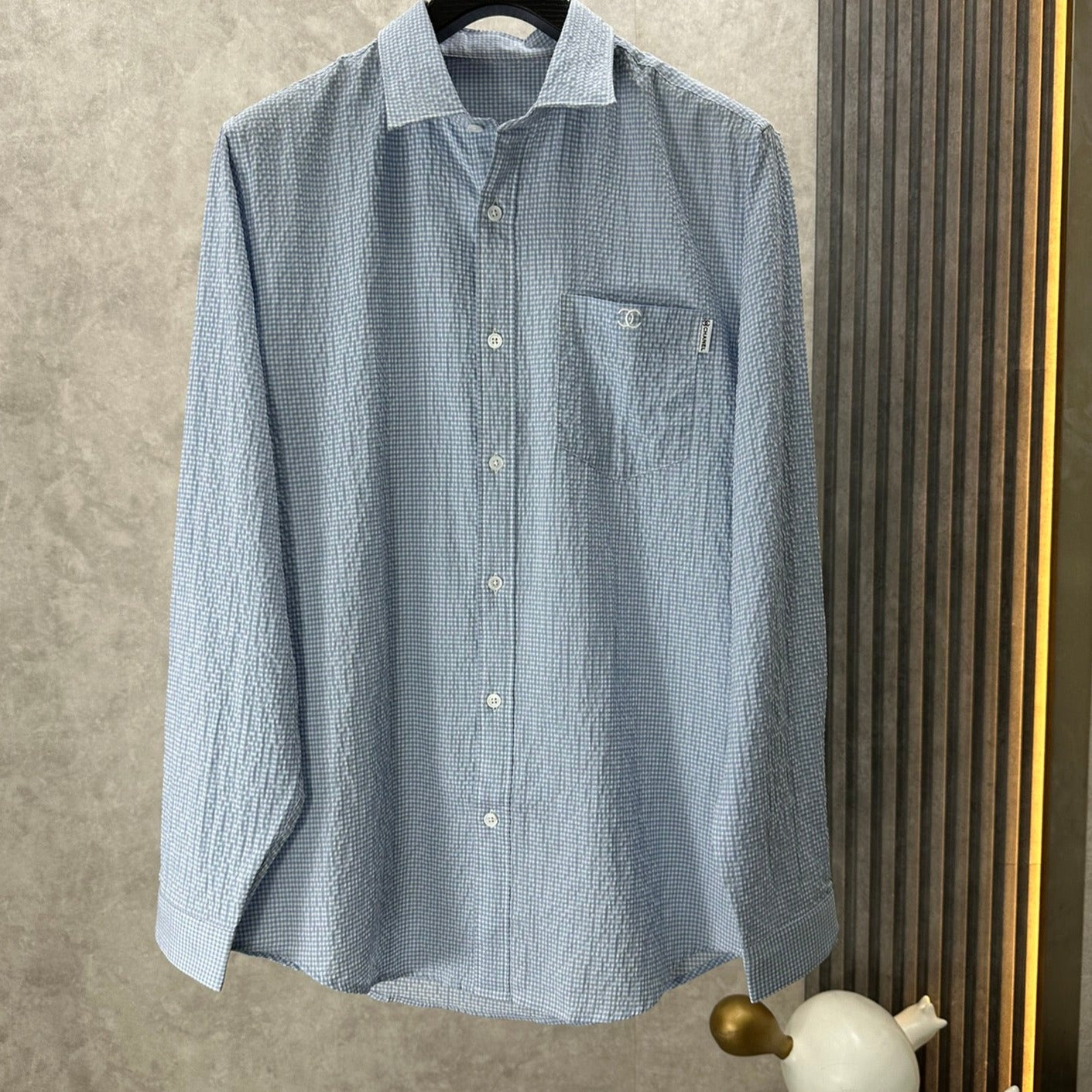 CHAN* 24 new casual slim long-sleeved shirt