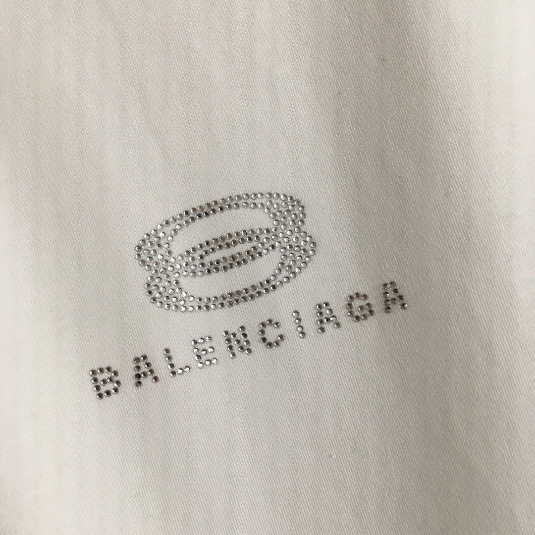 Balenci* 24 new hot diamond T-shirt