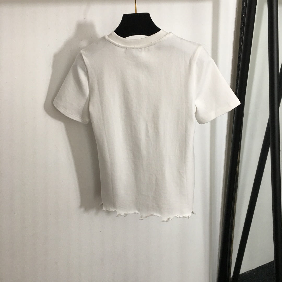 Balenci* 24 new hot diamond T-shirt