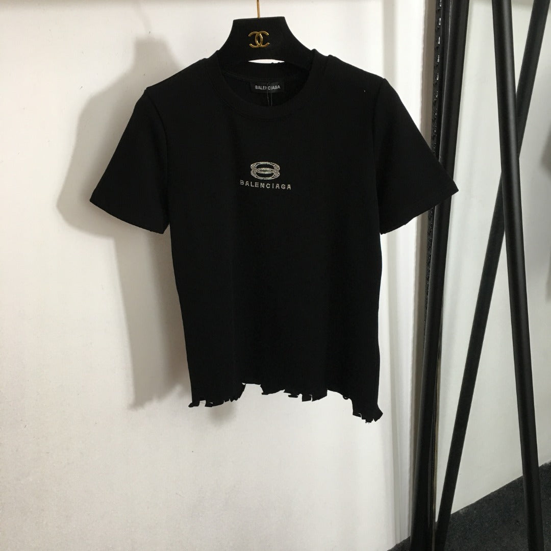 Balenci* 24 new hot diamond T-shirt