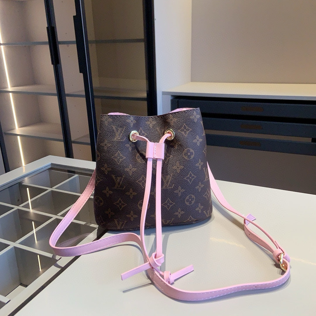 LOU* shopping bag + bucket bag + wallet combination bag