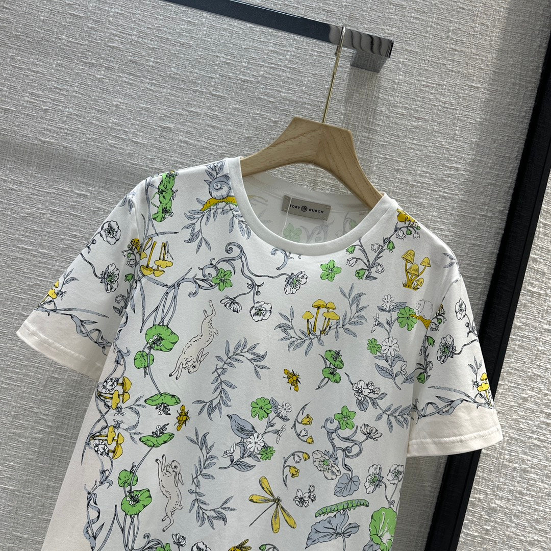 CHLO* 24 new printed short sleeves