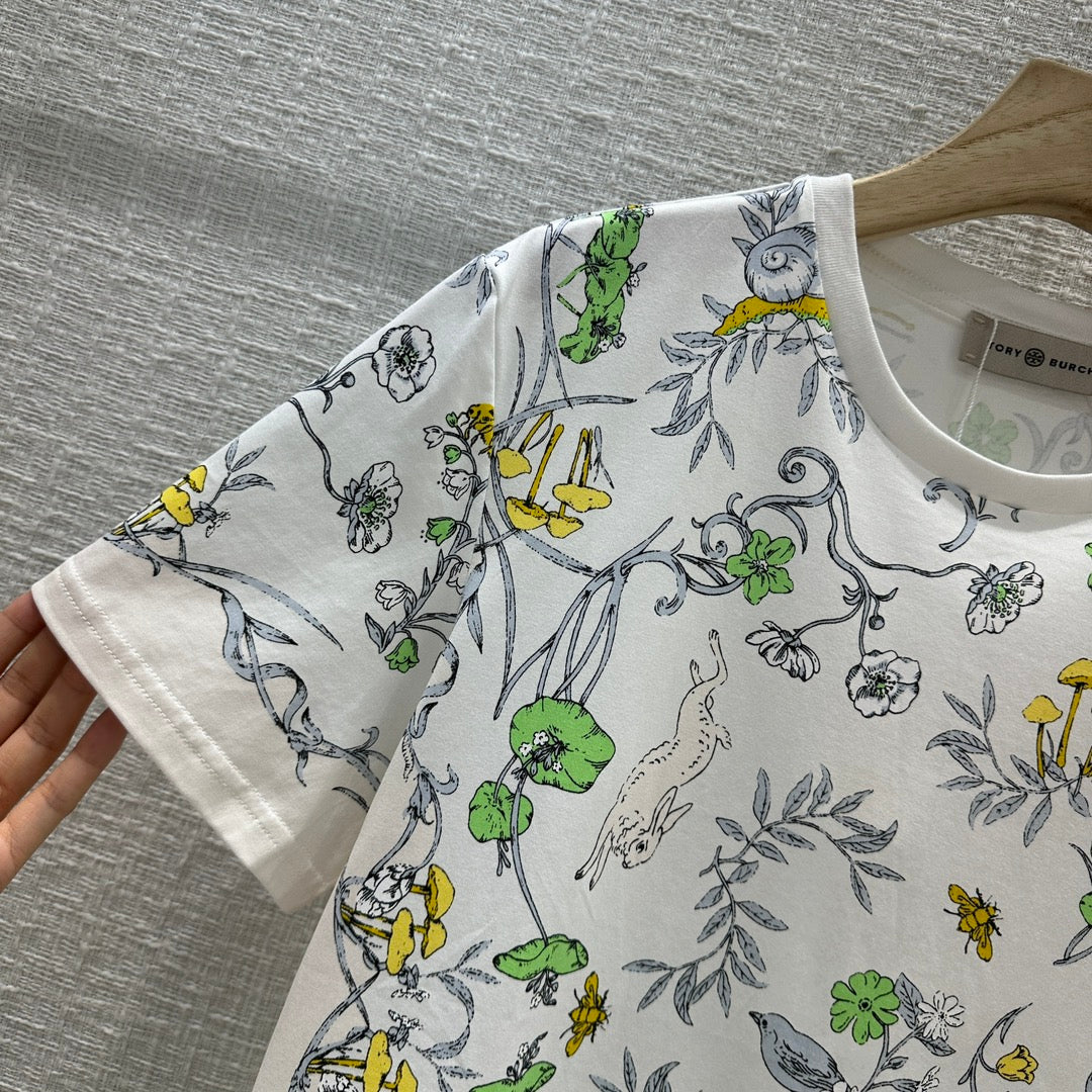 CHLO* 24 new printed short sleeves