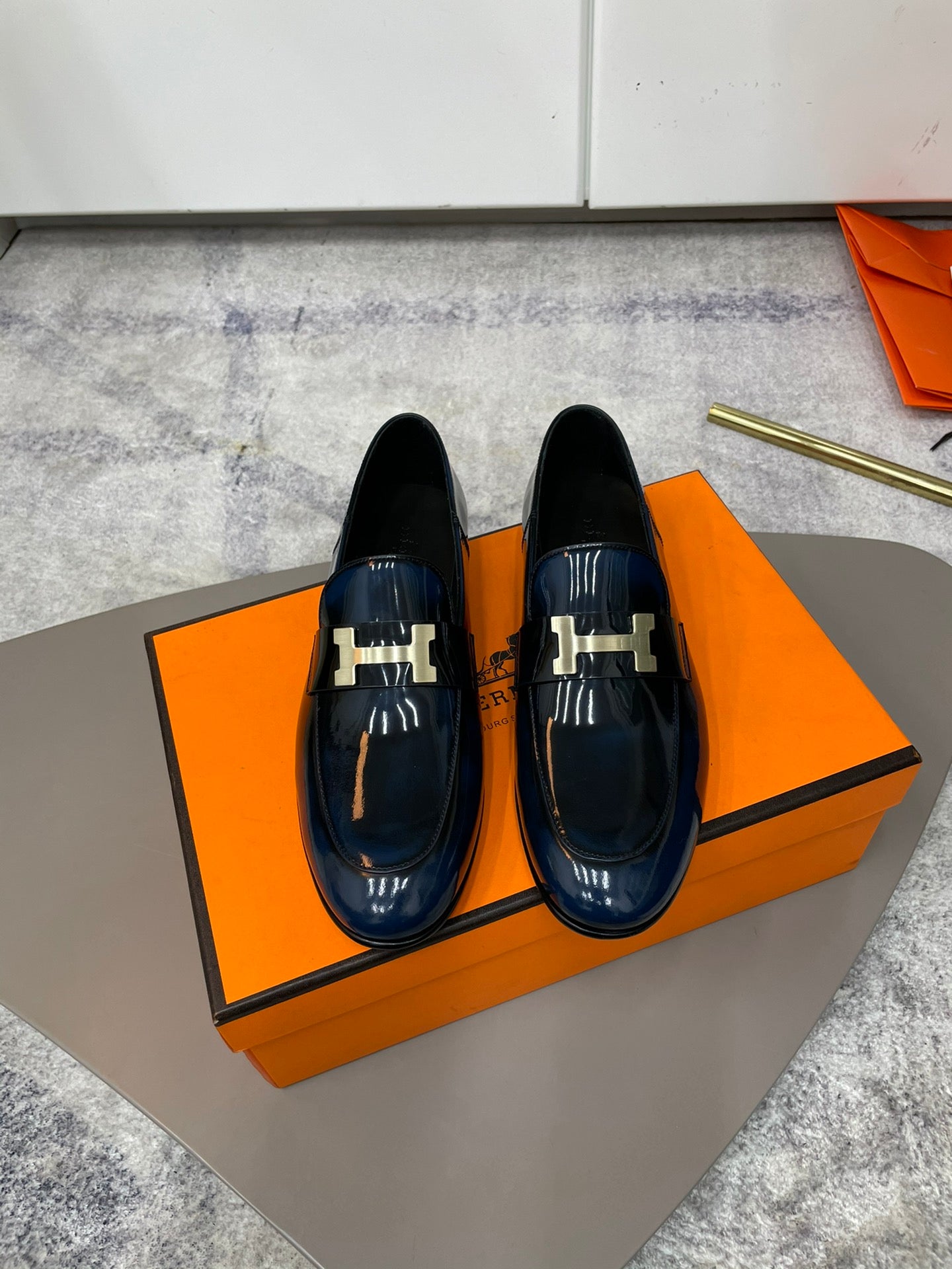 HEM* new cowhide leather shoes 1：1  VIP