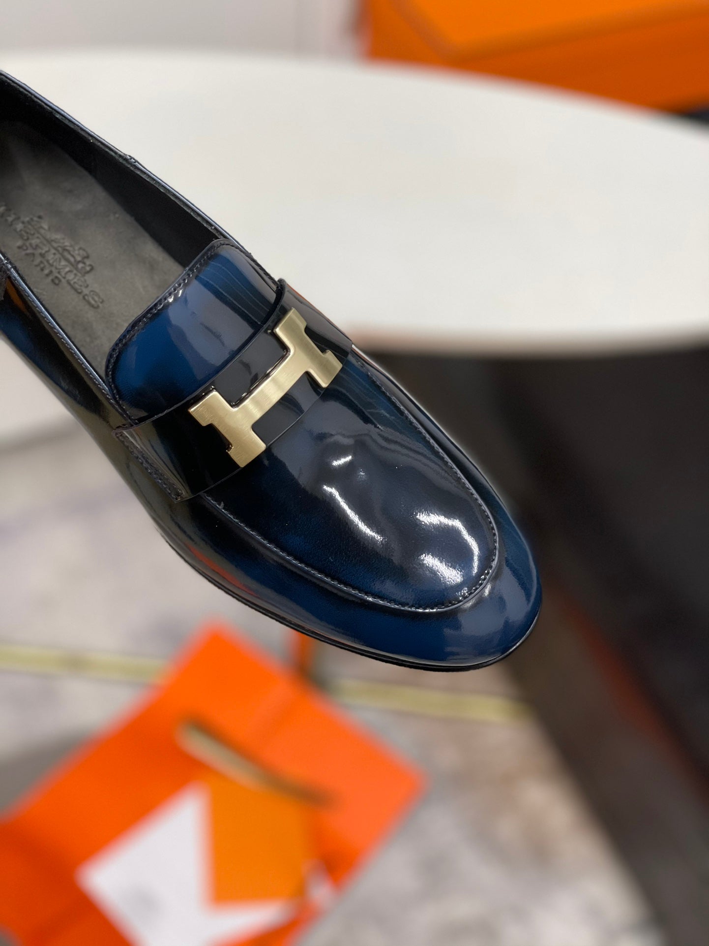 HEM* new cowhide leather shoes 1：1  VIP